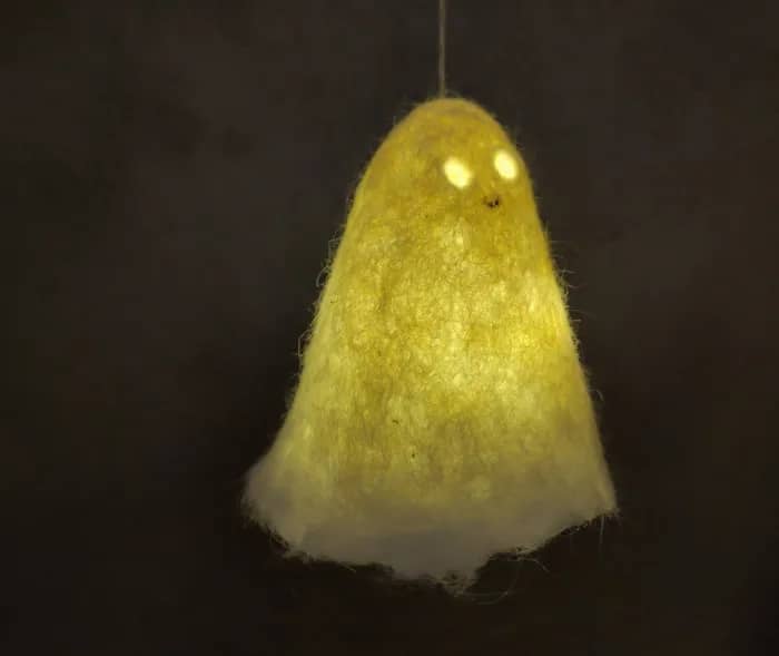 Illustration de l'événement : Atelier feutrage d'Halloween : lanterne fantôme