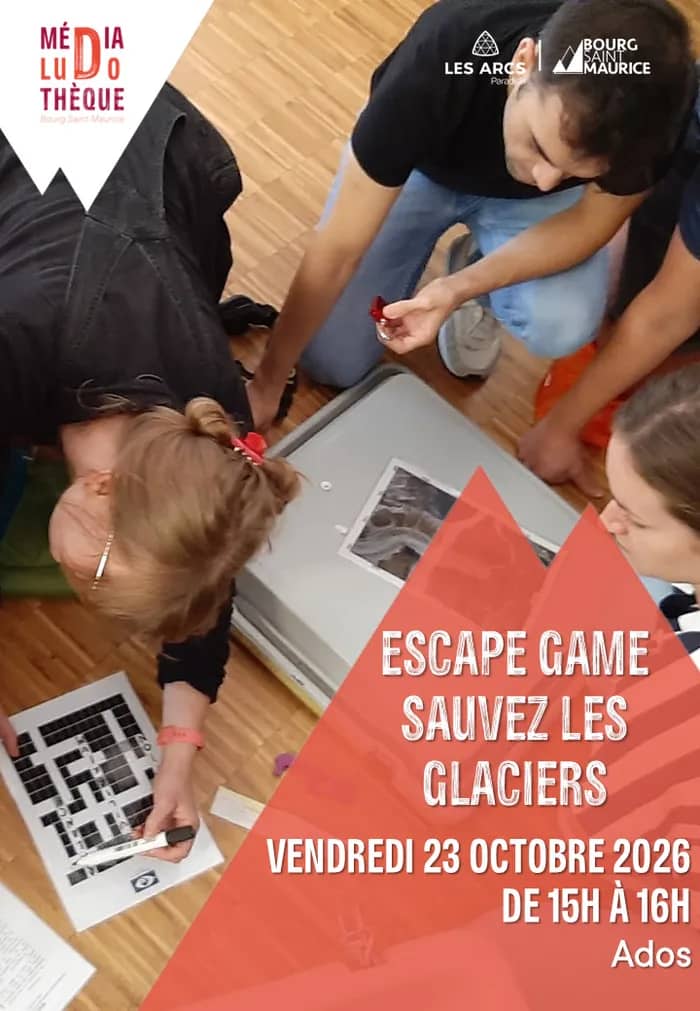 Illustration de l'événement : Escape game : Sauvez les glaciers