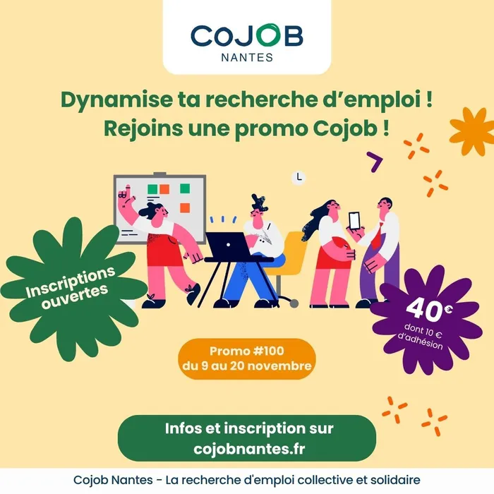 Illustration de l'événement : Promo de recherche d'emploi collective et solidaire