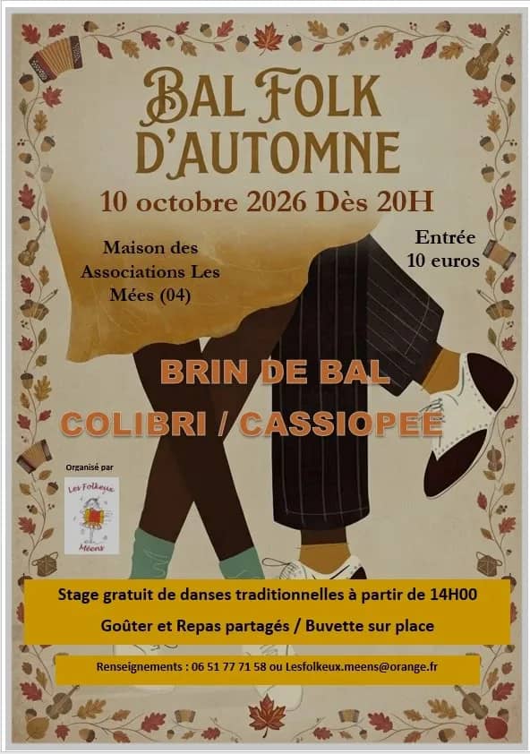 Illustration de l'événement : Bal Folk d'Automne