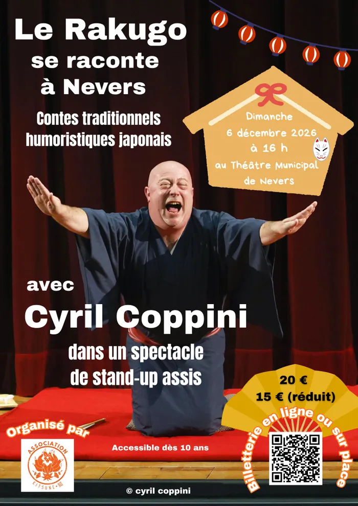 Illustration de l'événement : Rakugo avec Cyril Coppini !