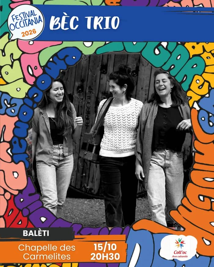 Illustration de l'événement : Balèti amb Bèc trio - Festival Occitania X Coll'Òc