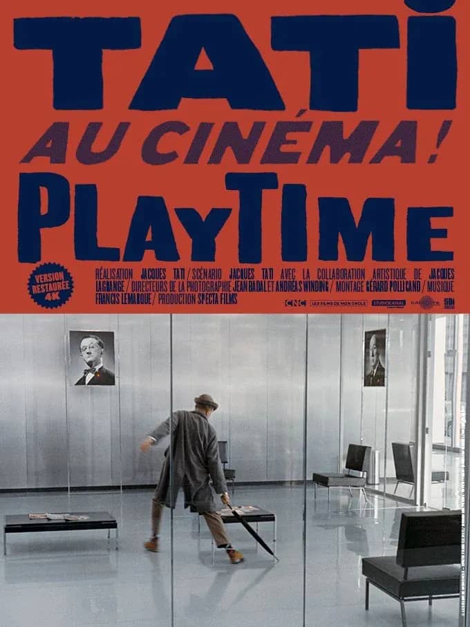 Illustration de l'événement : Ciné-débat de clôture : « Playtime » de Jacques Tati avec Jean-Marc Lalo
