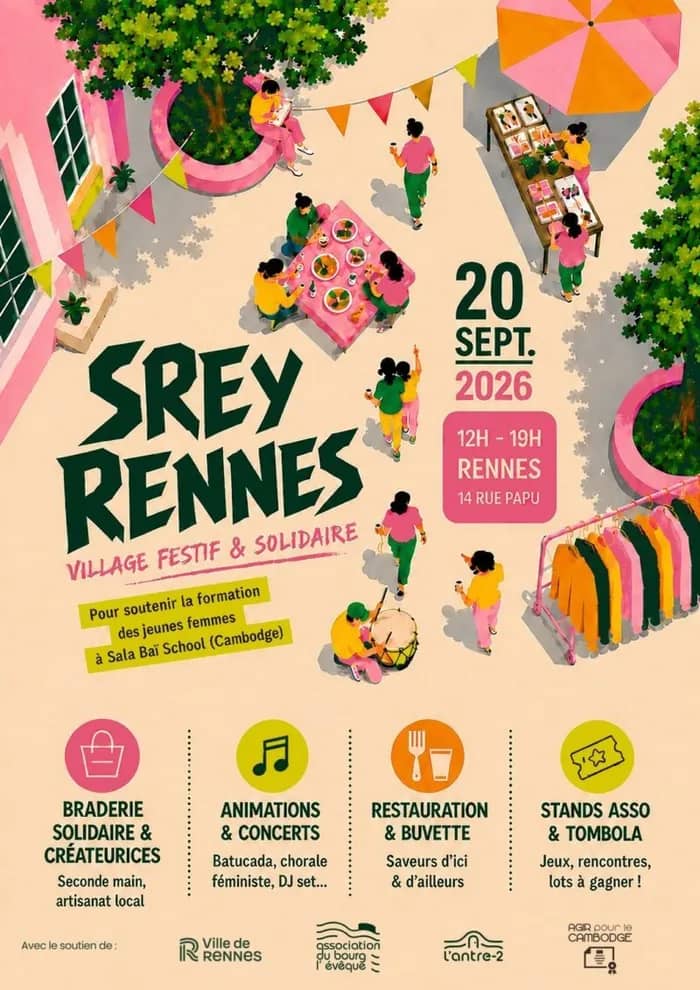 Illustration de l'événement : SREY RENNES • Village festif et solidaire