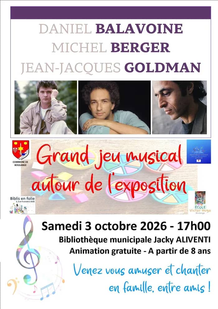 Illustration de l'événement : Balavoine-Berger-Goldman : le grand jeu musical