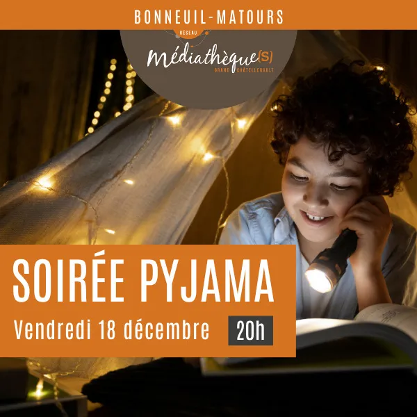 Illustration de l'événement : Soirée pyjama : heure du conte