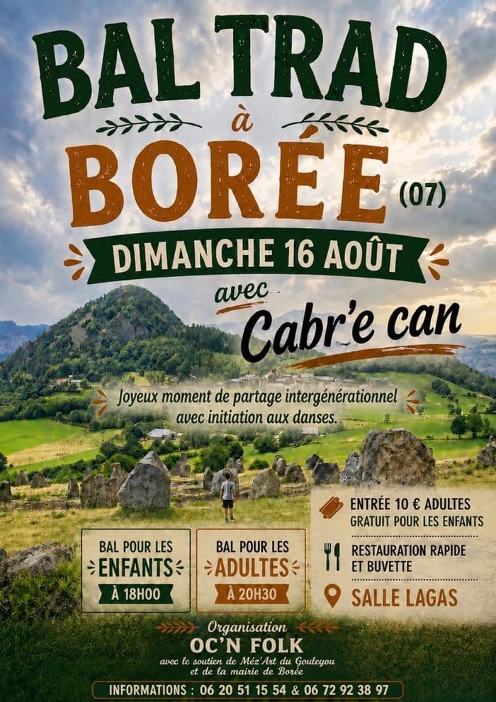 Illustration de l'événement : Bal Trad à Borée