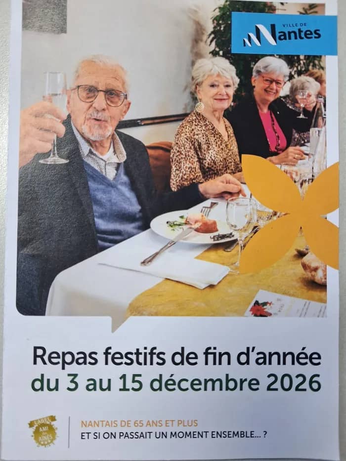 Illustration de l'événement : Repas festifs de fin d'année 2026
