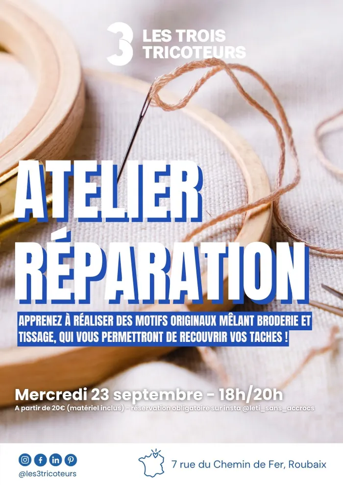 Illustration de l'événement : Atelier réparation