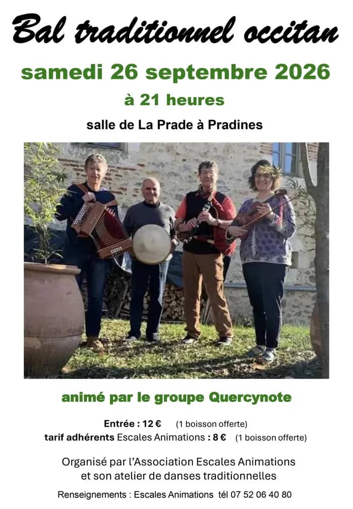 Illustration de l'événement : Bal traditionnel occitan avec Quercynote