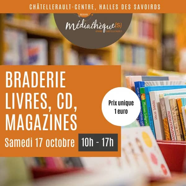 Illustration de l'événement : Braderie des médiathèques
