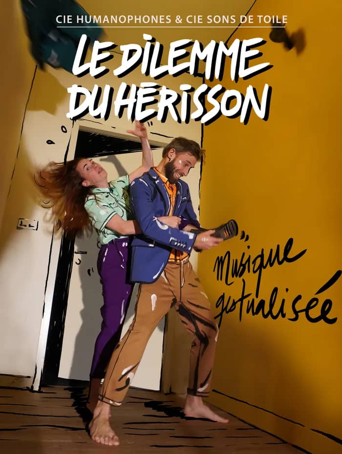 Illustration de l'événement : "Le dilemme du hérisson" Cie Les Humanophones / Cie Sons de toile