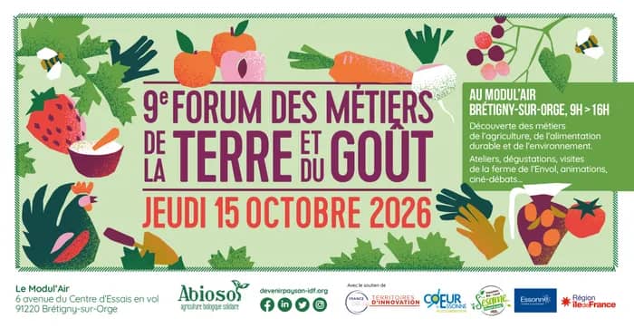 Illustration de l'événement : Forum des métiers de la terre et du goût