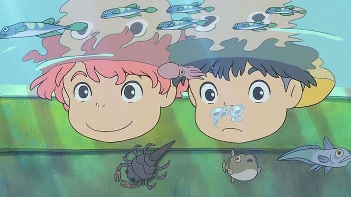 Illustration de l'événement : Ciné plein-air : « Ponyo sur la falaise »