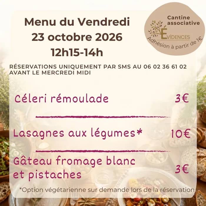 Illustration de l'événement : Cantine associative
