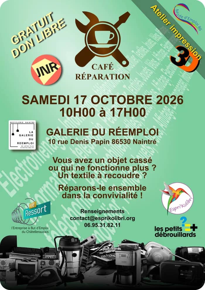 Illustration de l'événement : Café Réparation