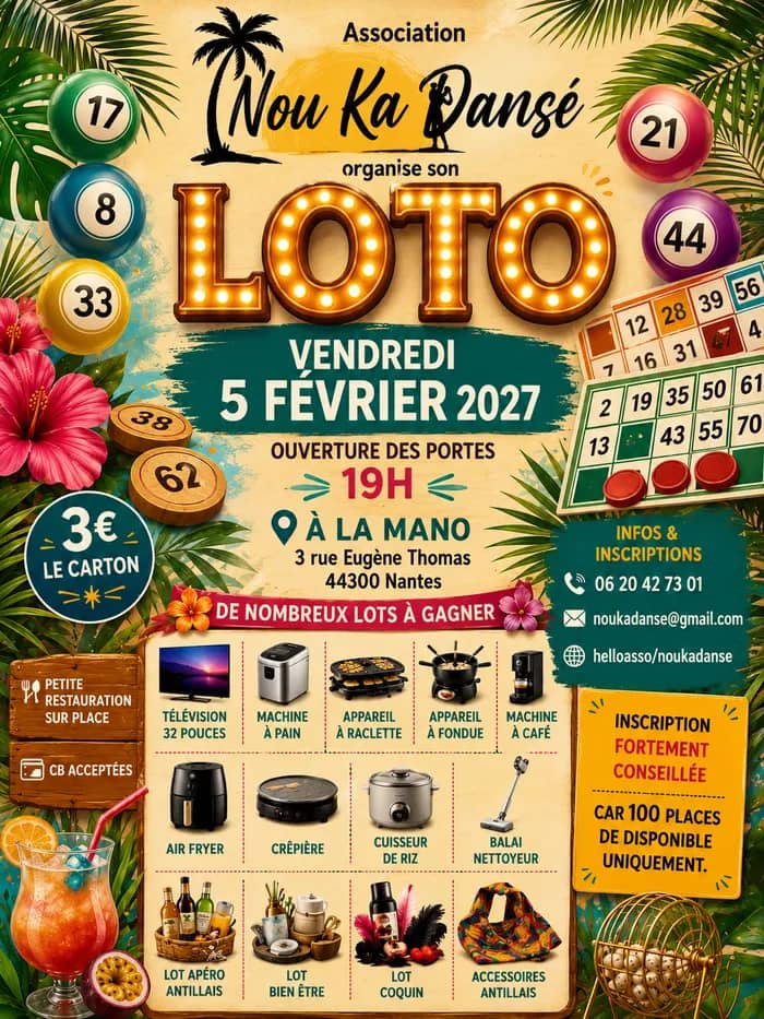 Illustration de l'événement : Loto Annuel - édition des îles