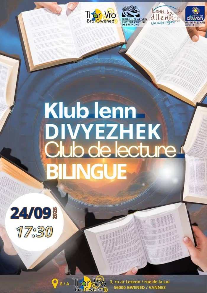 Illustration de l'événement : Club Lecture bilingue à Ti ar Vro