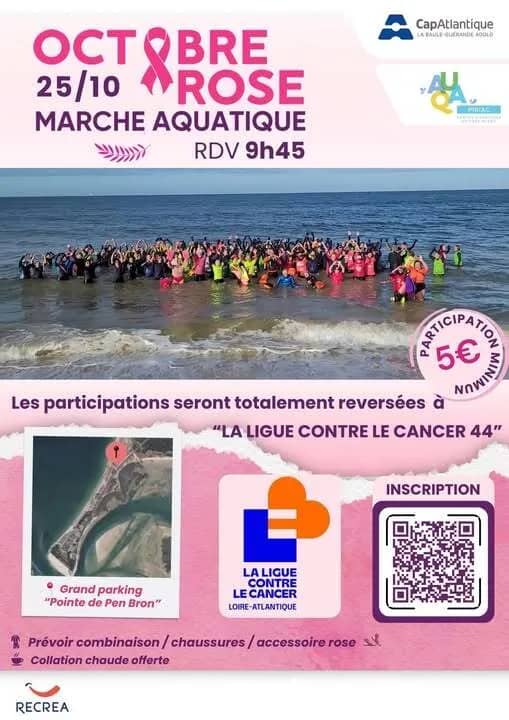 Illustration de l'événement : Marche aquatique octobre rose