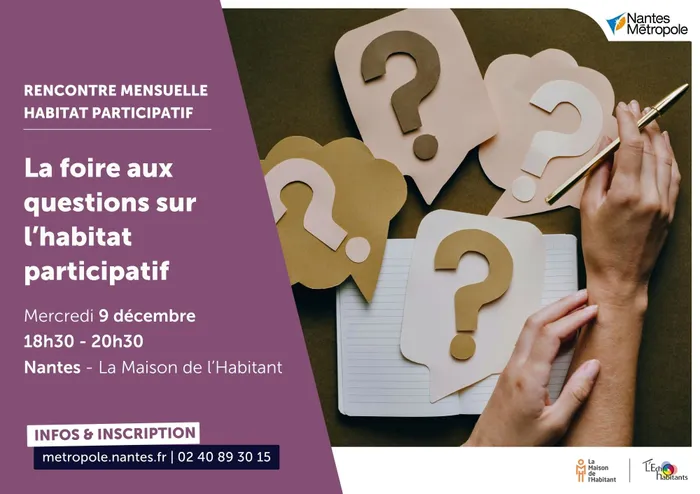 Illustration de l'événement : La foire aux questions sur l'habitat participatif
