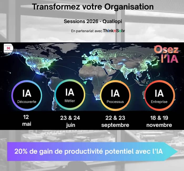 Illustration de l'événement : Libérez le potentiel de l'IA - Formation ENTREPRISE
