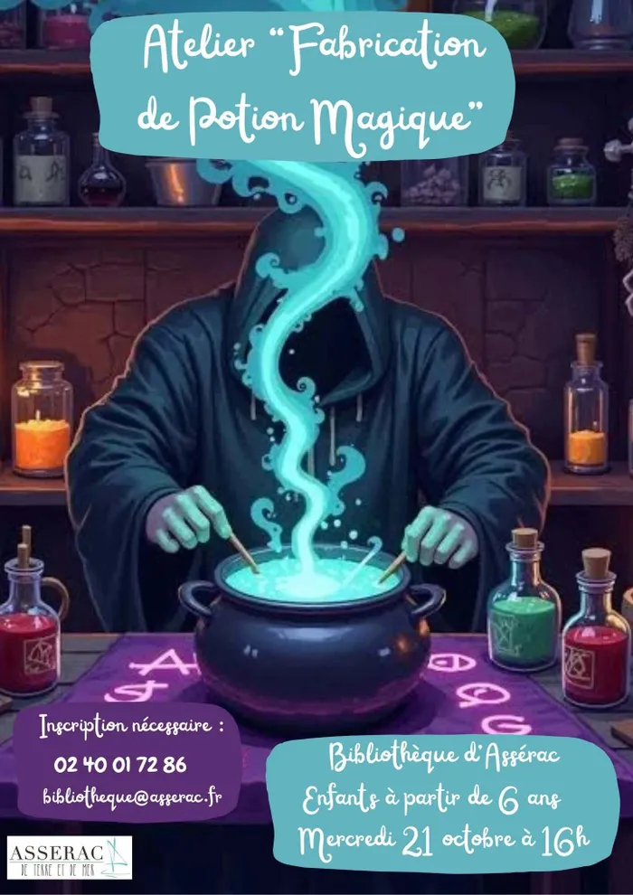 Illustration de l'événement : Atelier : Fabrication d'une potion magique