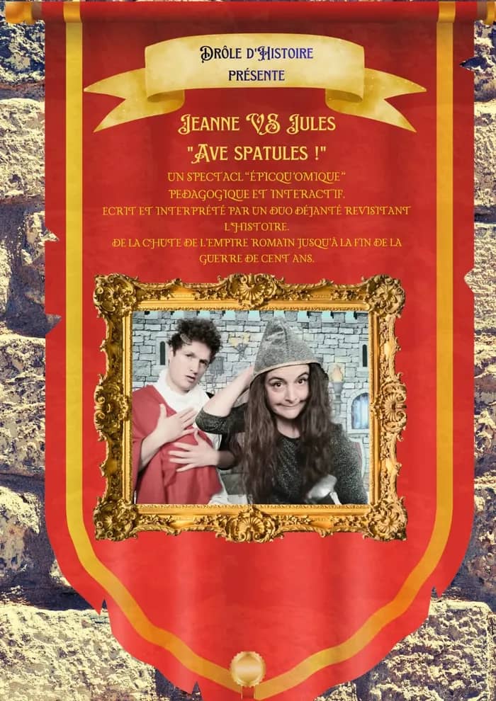 Illustration de l'événement : Jeanne VS Jules avec spatules ! à En aparté à St Max – 15 nov