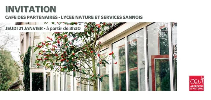 Illustration de l'événement : Café des partenaires - Lycée Nature et Services Sannois