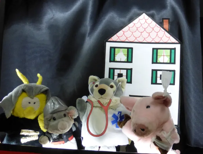Illustration de l'événement : "Au feu les pompiers!", spectacle de marionnettes