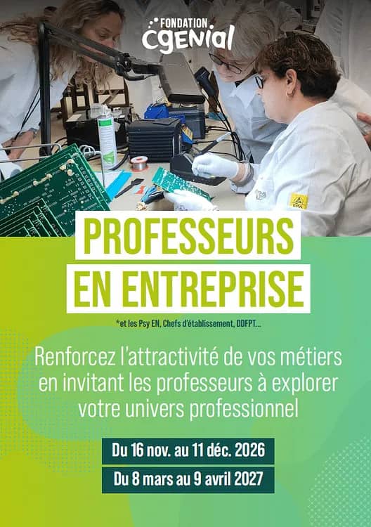 Illustration de l'événement : Visites Professeurs en Entreprise