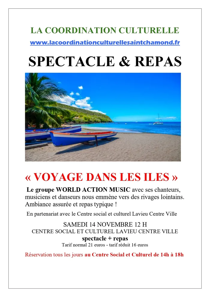 Illustration de l'événement : Voyage dans les îles