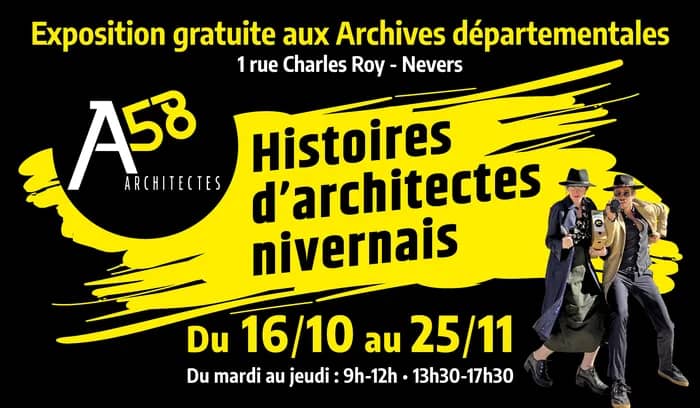 Illustration de l'événement : A58 : Histoires d'architectes nivernais