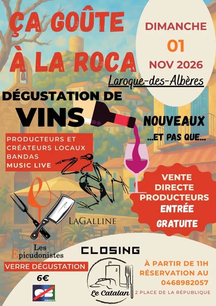 Illustration de l'événement : Ca goûte à la Roca