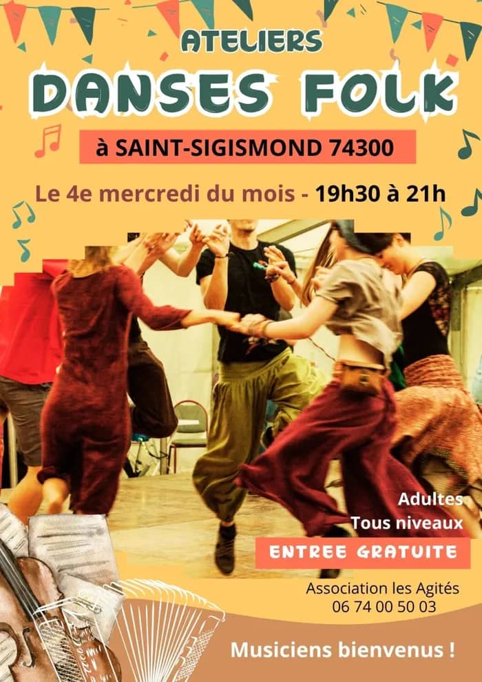Illustration de l'événement : Bal des Agités - atliers et danse libre