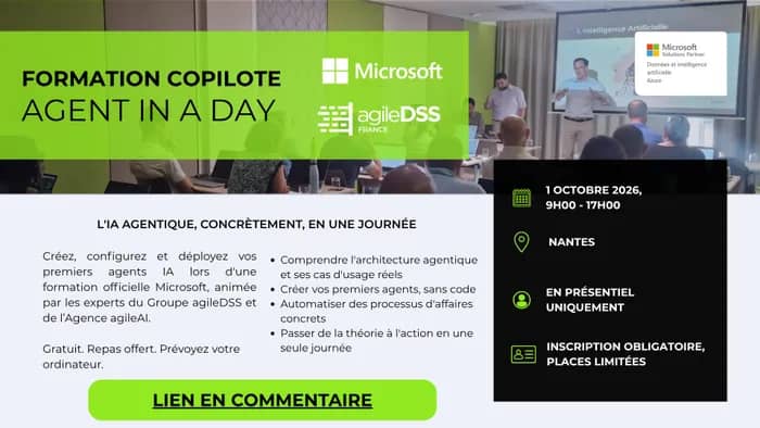 Illustration de l'événement : Formation Copilote - Agent In A Day