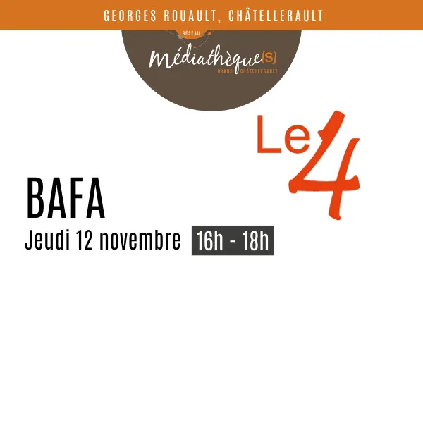 Illustration de l'événement : Permanence Le 4 Infos Jeunes : BAFA