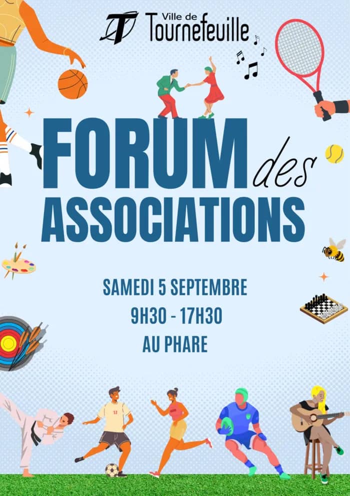 Illustration de l'événement : Forum des associations - Samedi 5 septembre