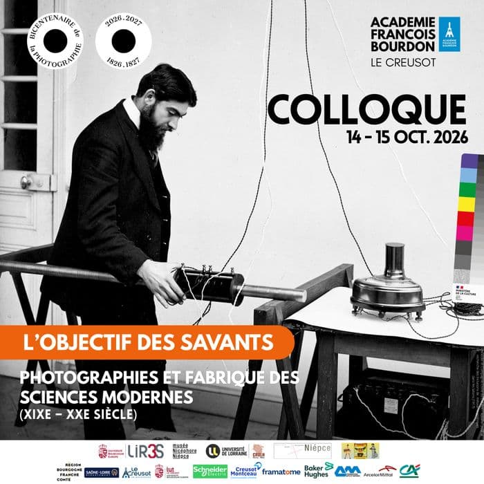 Illustration de l'événement : Colloque scientifique "L'objectif des savants. Photographies et fabrique des sciences modernes (XIXe - XXe siècle)"