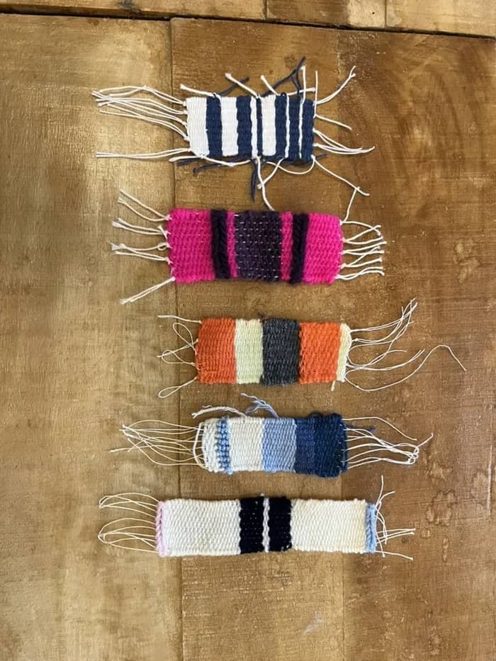Illustration de l'événement : Tissage marque page