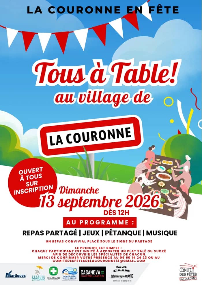 Illustration de l'événement : Tous à table !