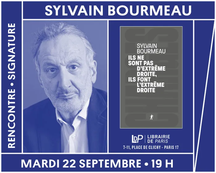 Illustration de l'événement : Sylvain Bourmeau présente son essai « Ils ne sont pas d'extrême droite, ils font l'extrême droite »