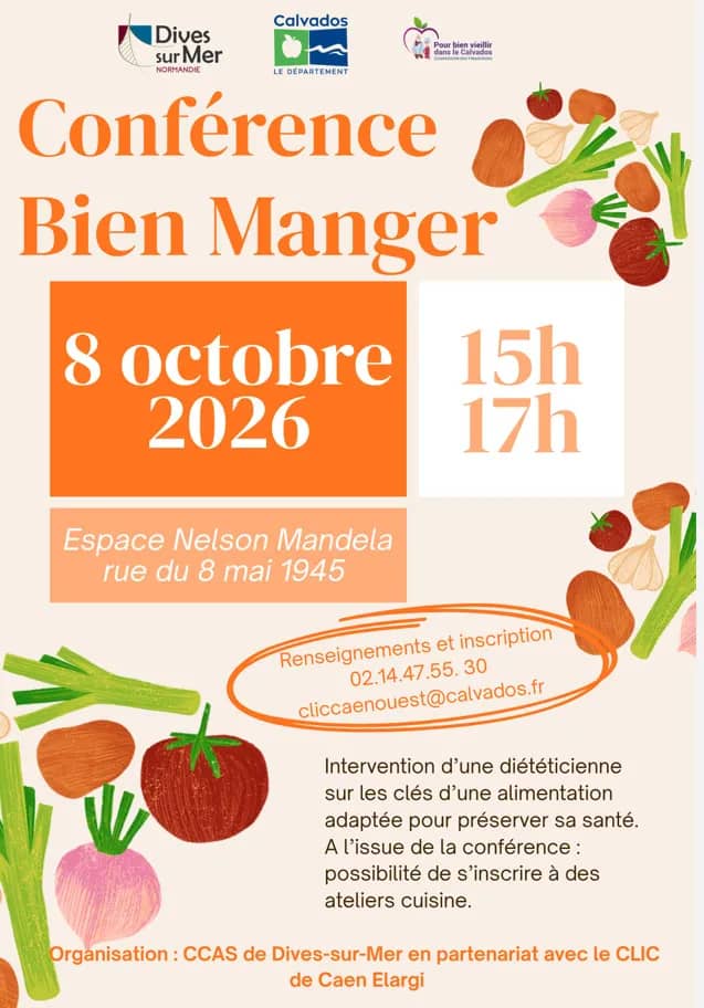 Illustration de l'événement : Conférence Bien Manger