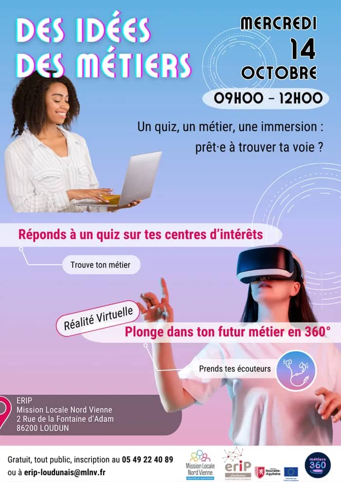 Illustration de l'événement : Atelier Des idées des métiers