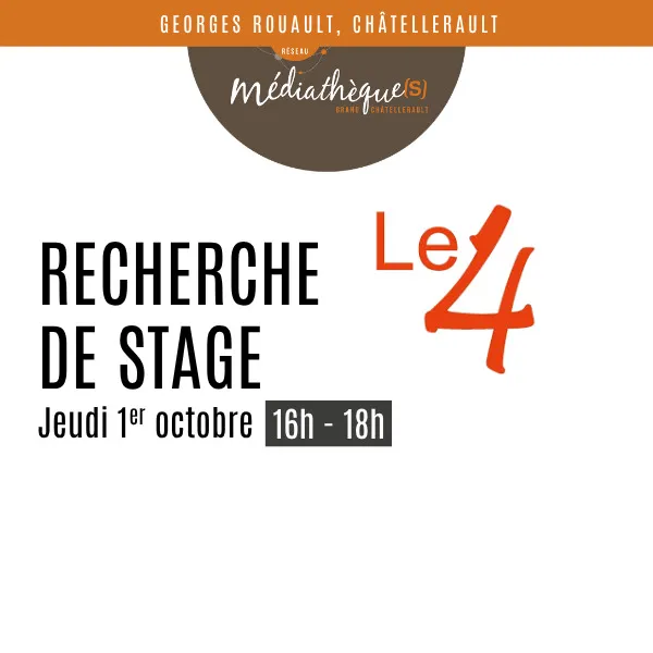 Illustration de l'événement : Permanence Le 4 Infos Jeunes : recherche de stage