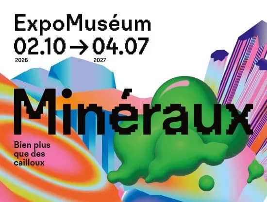 Illustration de l'événement : Visite guidée de l'exposition "Minéraux, bien plus que des cailloux"