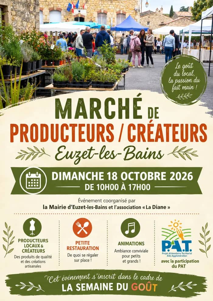 Illustration de l'événement : Marché de producteurs & créateurs