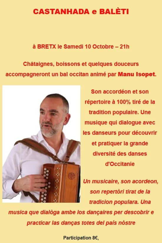 Illustration de l'événement : Castanhada e Balèti