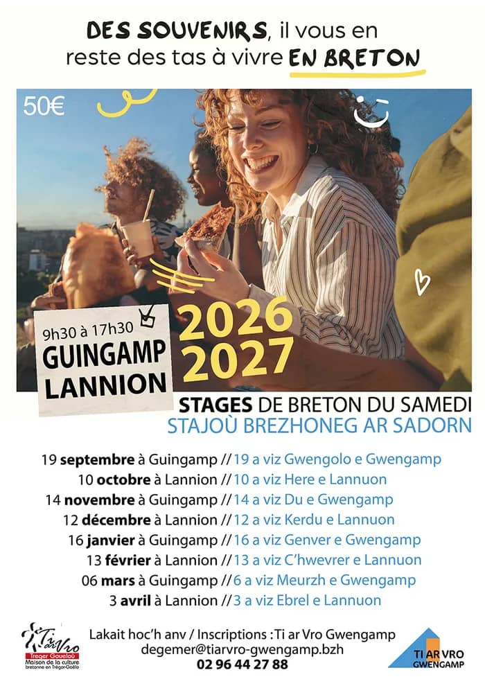 Illustration de l'événement : Stage de breton