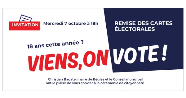 Illustration de l'événement : Cérémonie de la citoyenneté