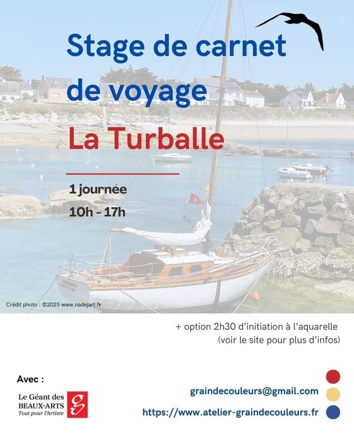 Illustration de l'événement : Carnet de voyage - La Turballe